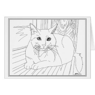Precious Cat in Window Cards