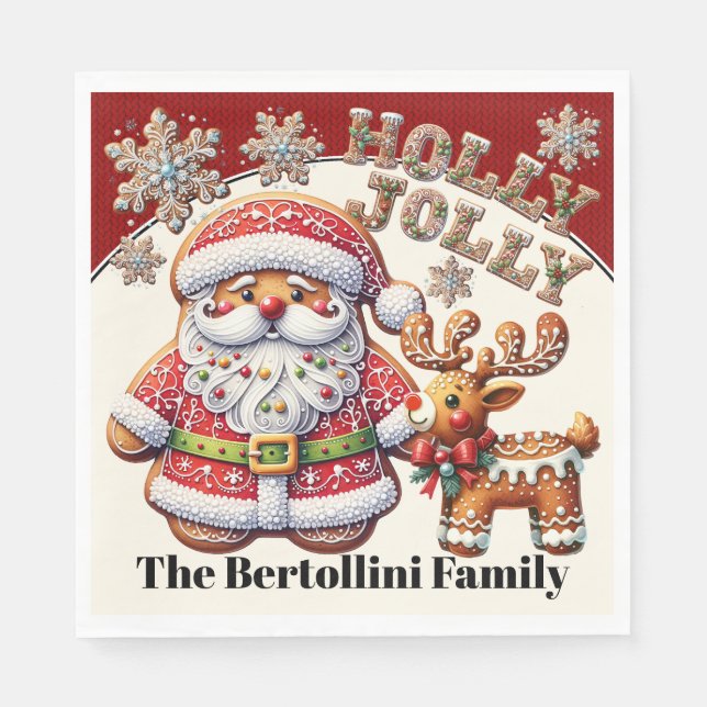 Precious Christmas Matching Products  Napkins (Front)