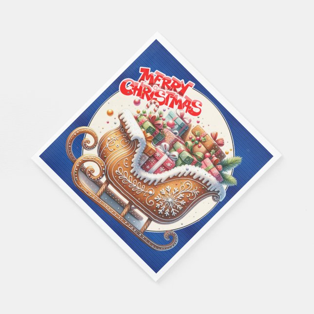 Precious Christmas Matching Set   Napkins (Corner)