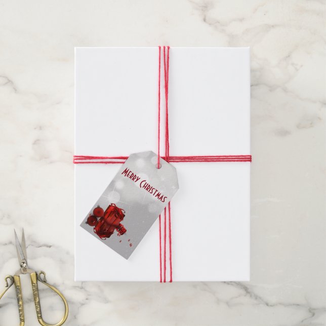 Precious Christmas Present Professional Gift Tags (With Twine)