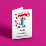 Precious Daughter Customisable Birthday Card<br><div class="desc">Daughters like you are precious and few. 
Cute birthday card for a wonderful daughter. 
Customisable for you to change the name to one of your choice.</div>