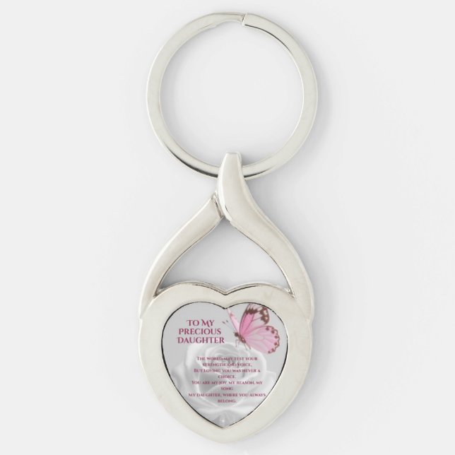 Precious Daughter Keychain (Front)