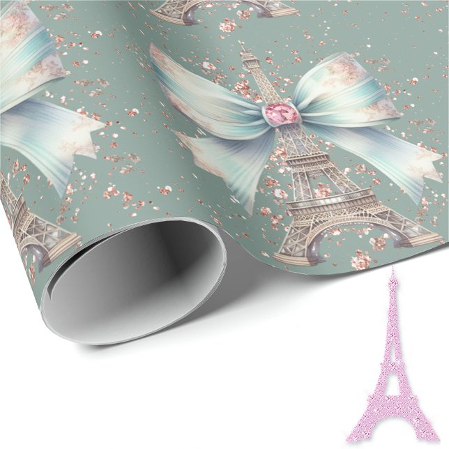 Precious Eiffel Tower Wrapping Paper (Creator Uploaded)
