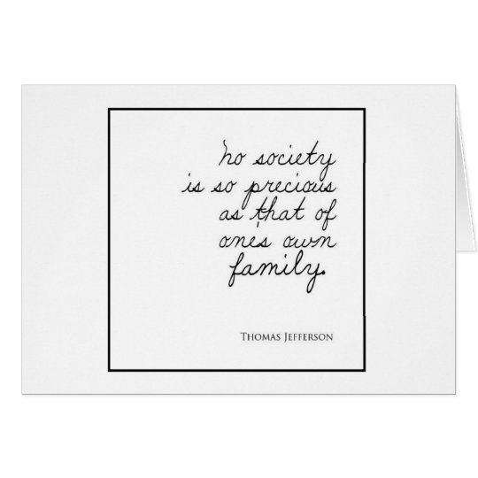 Precious Family Quote Card