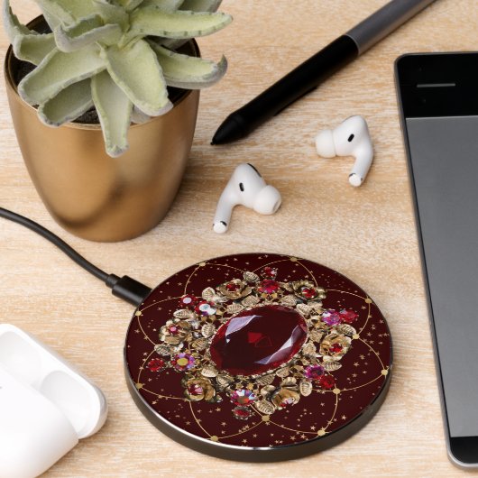 Precious Gem Wireless Charger (Desk 2)