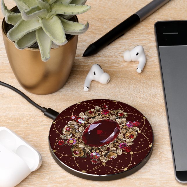 Precious Gem  Wireless Charger (Desk 2)