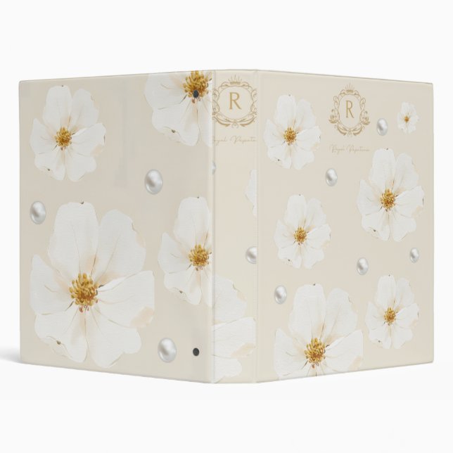 Precious Girl Workbook - Royal Collection 3 Ring Binder (Background)