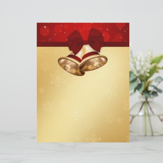 Precious Golden Christmas Bells (Standing Front)