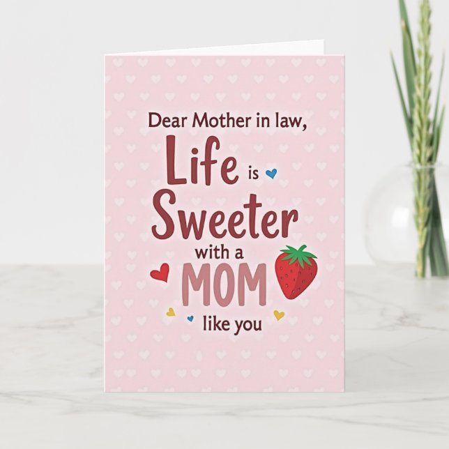 Precious Hearts Mothers Day Card (Front)