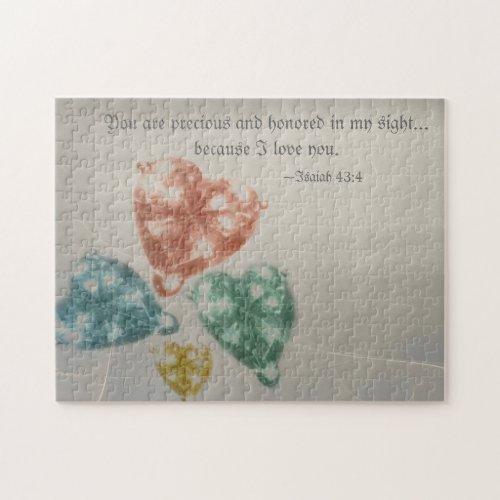 Precious Jewels Scripture Jigsaw Puzzle