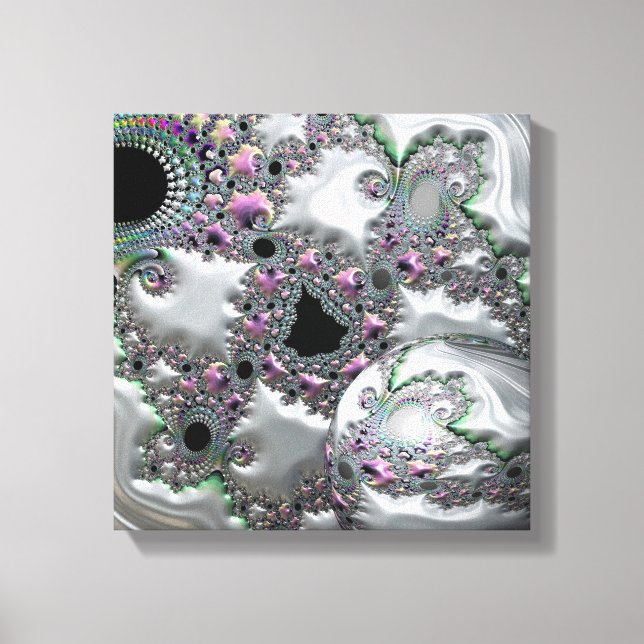 Precious Jewels with Sphere Canvas Print (Front)