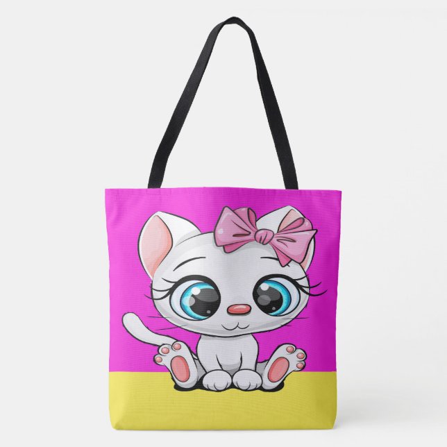 PRECIOUS KITTEN Tote - See Back! Bag (Front)