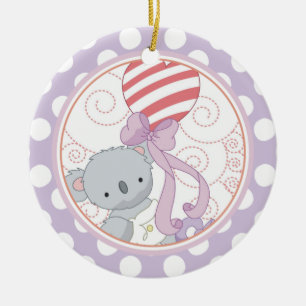 Precious koala Baby's First Christmas Ornament