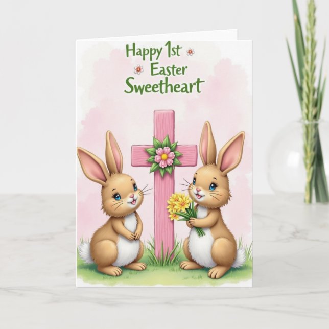 Precious Little Hares Card (Front)