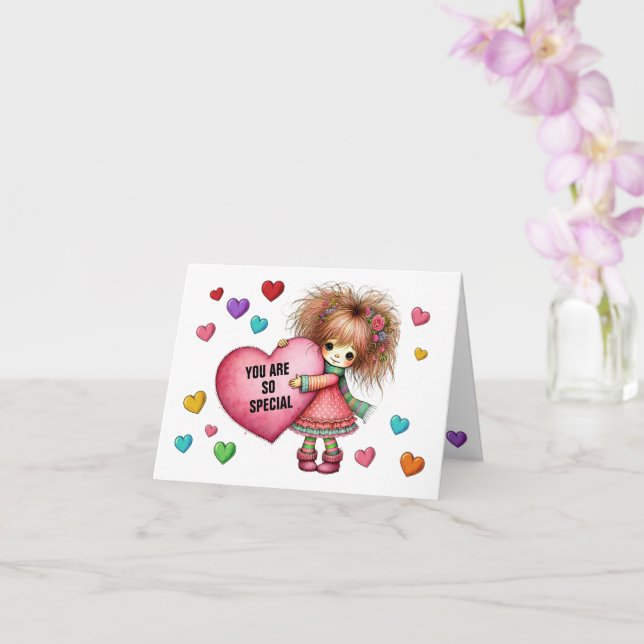 Precious Love All Occasion  Card (Orchid)