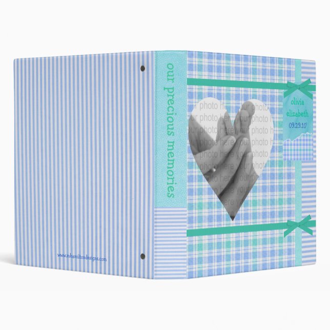 Precious Memories Photo Album 3 Ring Binder (Background)