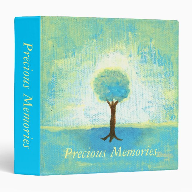 Precious Memories Photo Scrapbook Binder (Front/Spine)