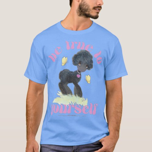 Precious Moments Be True To Yourself Black Sheep  T_Shirt