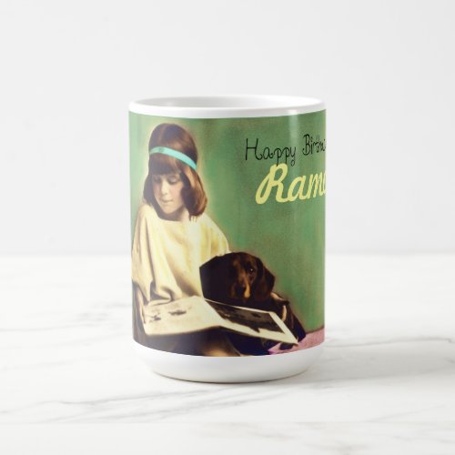 Precious Moments dachshund dog Coffee Tea Mug