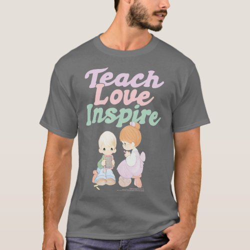 Precious Moments Teach Love Inspire Collegiate  T_Shirt