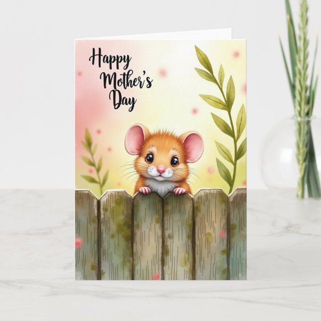 Precious Mothers Day Fence Card (Front)