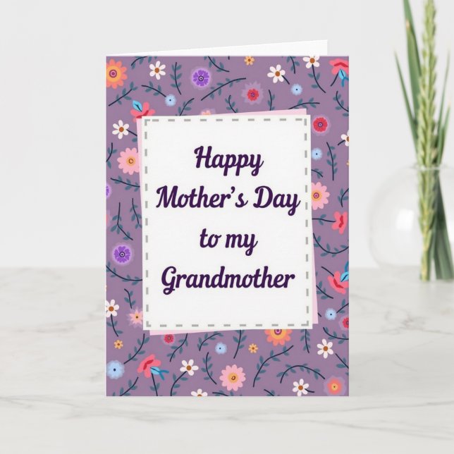 Precious Mothers Day Note Card (Front)