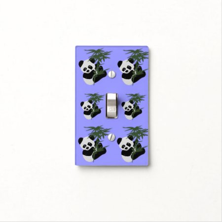 Precious Panda Light Switch Cover