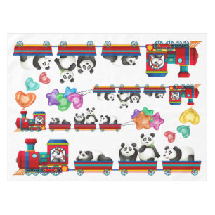 Precious Panda Tablecloth - Table Cover