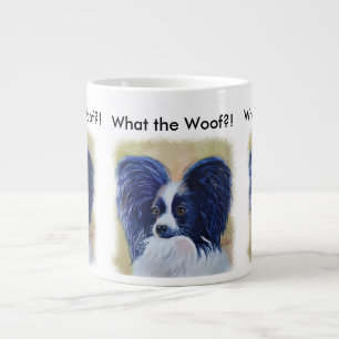 PRECIOUS PAPILLON GIANT COFFEE MUG