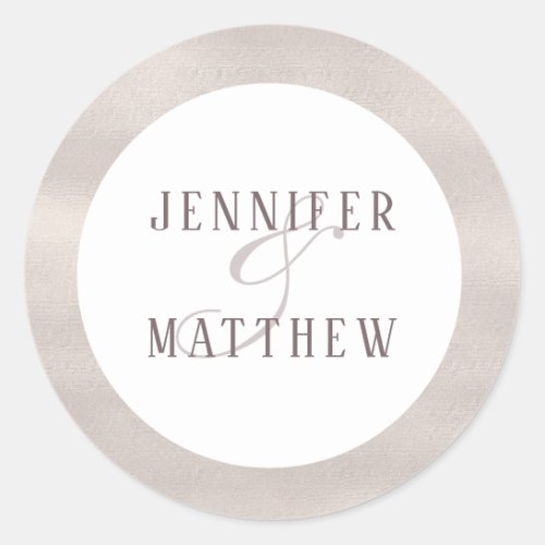 Precious Pearl  Monogram Sticker