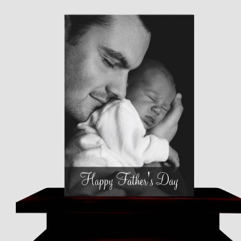 Precious Personalized Photo Father's Day  Card by Magical_Maddness at Zazzle