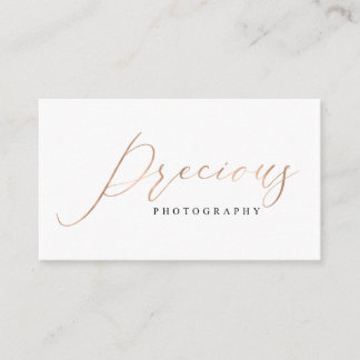 Precious Photography Business Card