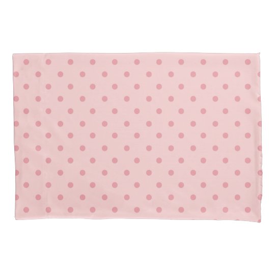 Precious Pink Polka dots Pillowcase | Zazzle.com
