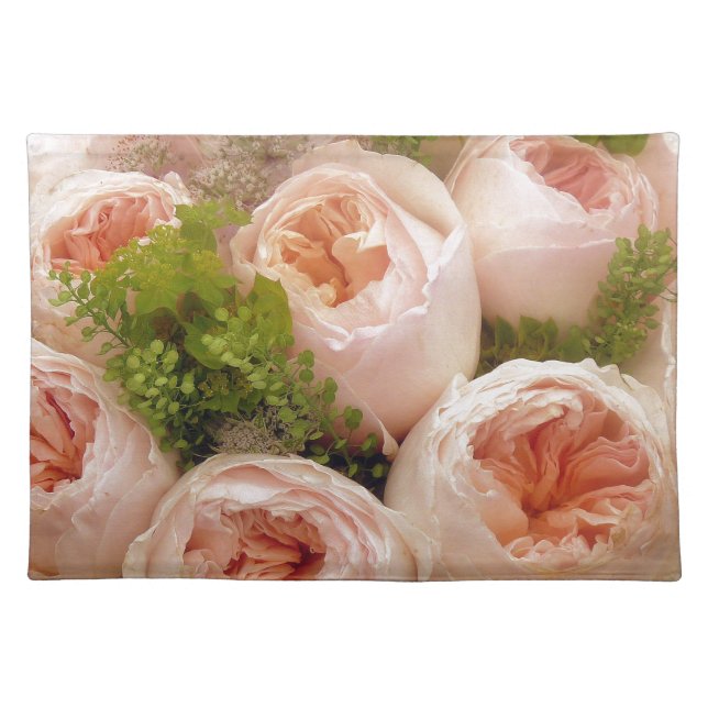 Precious Pink Roses Placemat (Front)