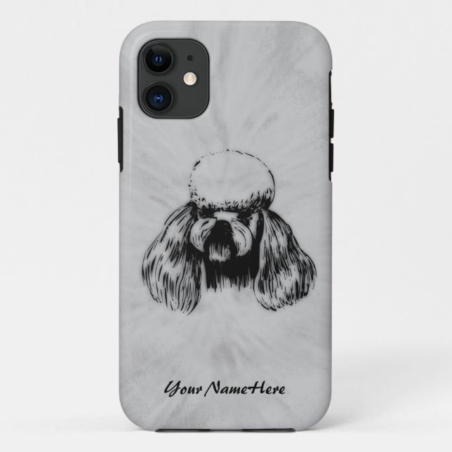 Precious Poodle iPhone 5 Case (Back)