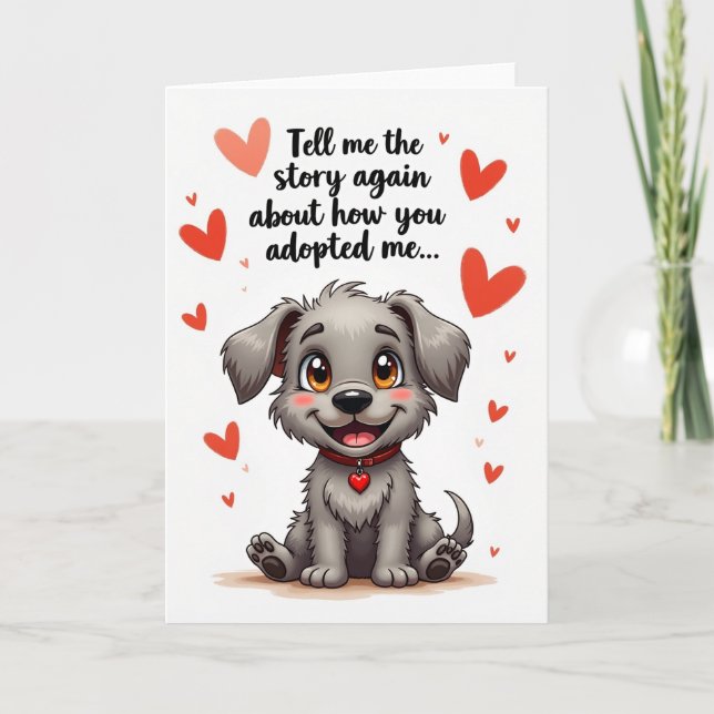 Precious Pup Fathers Day Card (Front)