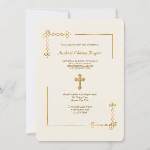 Precious Radiance Religious Invitation