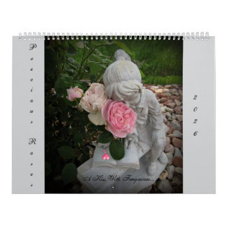 Precious Roses 2026 Wall Calendar By Stan VG