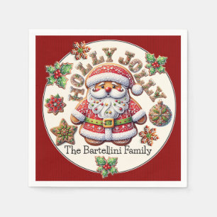 Precious Santa Napkins