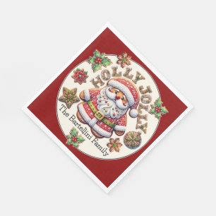 Precious Santa Napkins