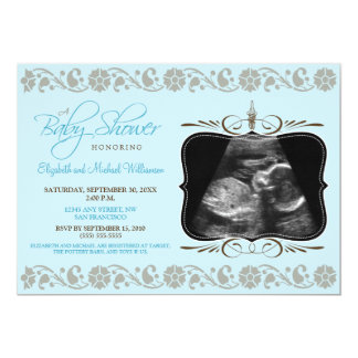 Ultrasound Baby Shower Invitations 4