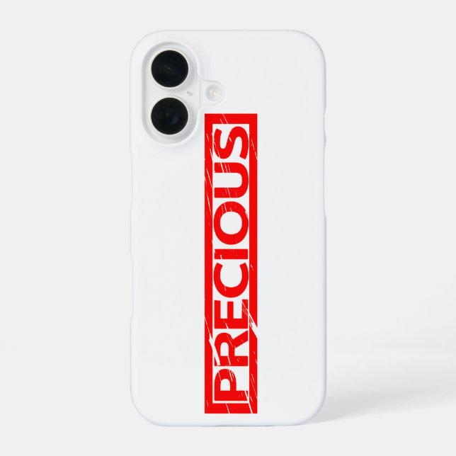 Precious Stamp Iphone Case (Back)