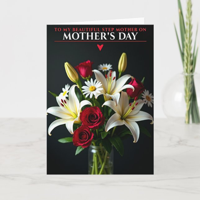 Precious Step Mothers Day Card (Front)