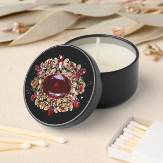 Precious Stone Mini Candle Favors