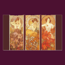 Precious Stones - Alphonse Mucha