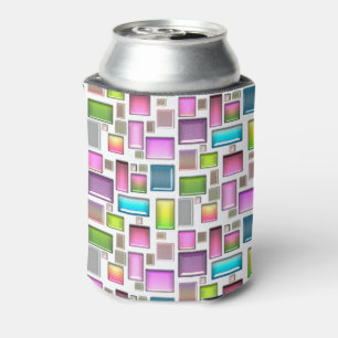 Precious stones and mother of pearl  can cooler