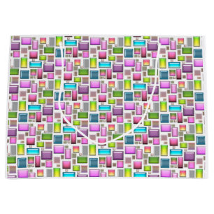 Precious stones and mother of pearl  large gift bag