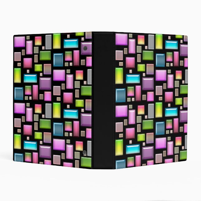 Precious stones and mother of pearl  mini binder (Background)