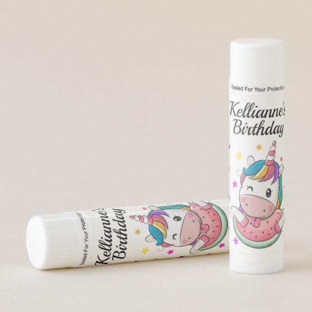 Precious Unicorn Lip Balm (Front)