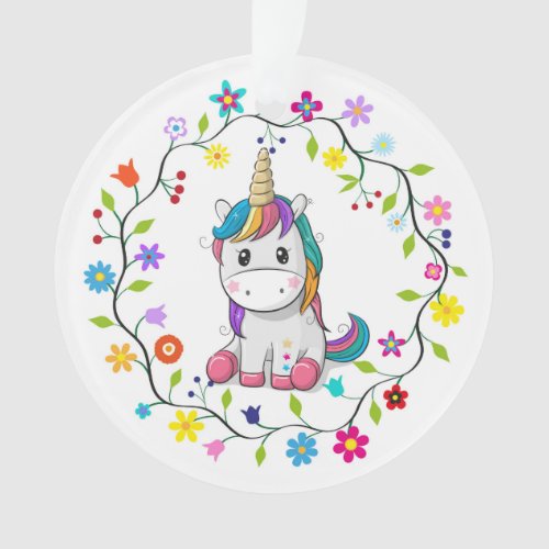 Precious Unicorn Ornament